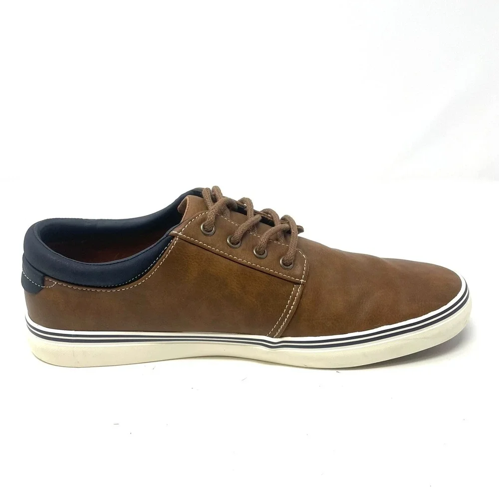 Goodfellow & Co Men's‎ Classic Brown Jack Apparel Lace-Up Sneakers Sz. 9.5 M